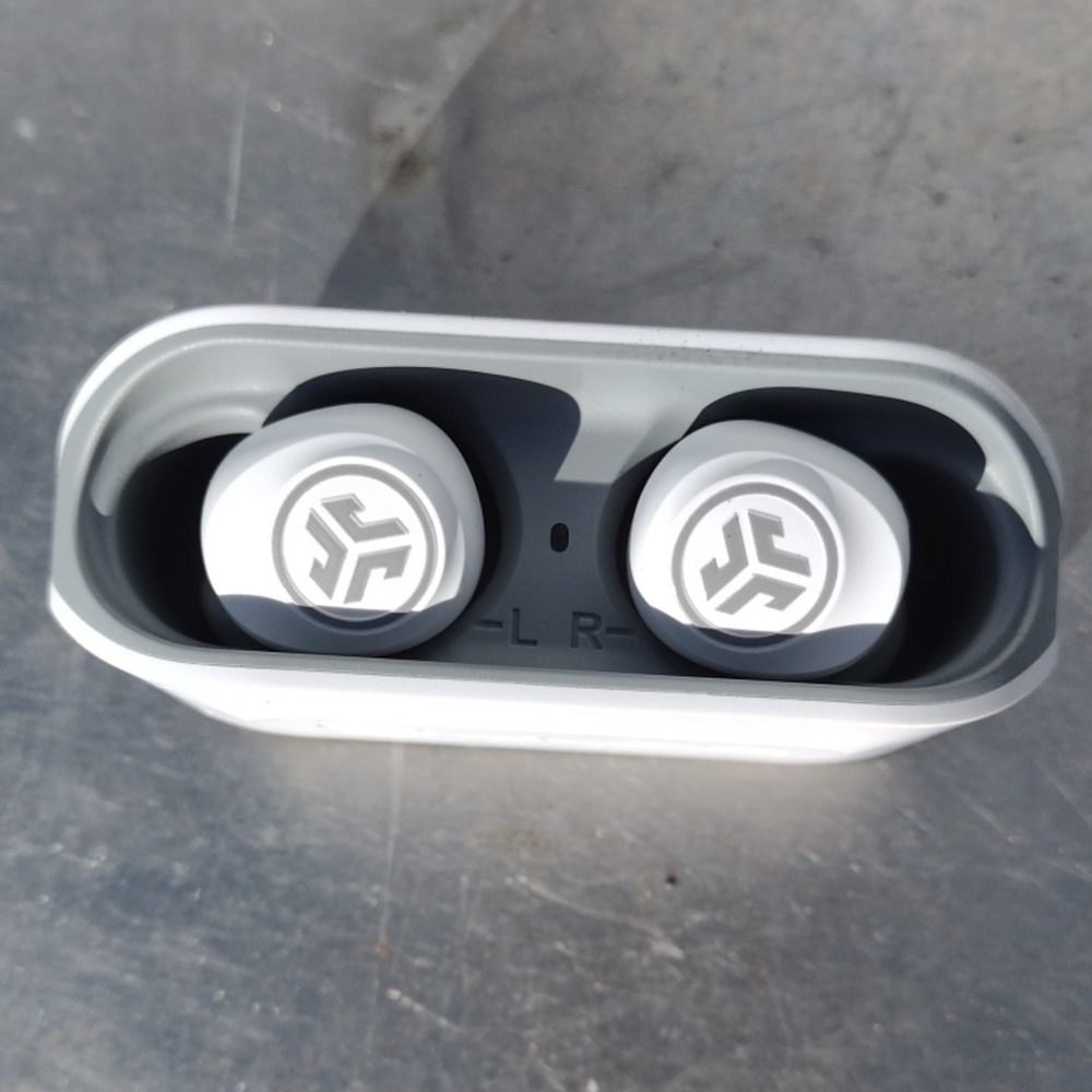 JLab Go Air White Wireless Earbuds